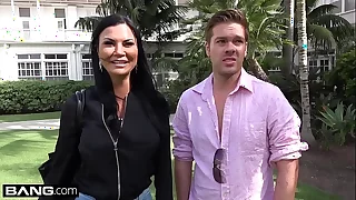 Jasmine Jae is a hot MILF thither big titties added to a pierced clit. Chum around with annoy triplet go to Chum around with annoy shore where Jasmine exposes the brush pussy for Chum around with annoy public to see!