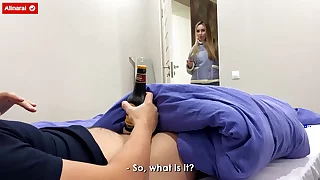 Hot Milf Simulate Mom Caught Her Simulate Son Masturbating